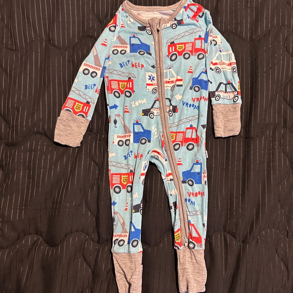 Little Sleepies To The Rescue Zippy 0-3 Months